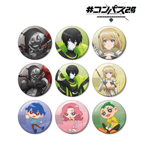 『#コンパス2.0 戦闘摂理解析システム』トレーディング缶バッジ(単位/BOX)